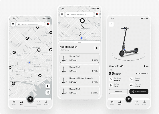 ScootG - Ride Tracking App
