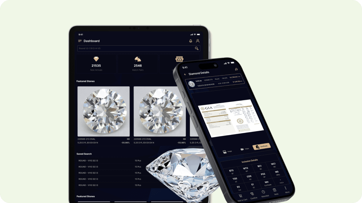 B2B Diamond Trading App